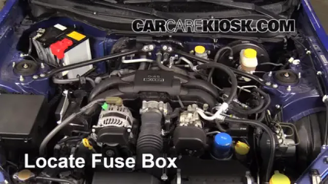 2013 Subaru BRZ Limited 2.0L 4 Cyl. Fuse (Engine) Check